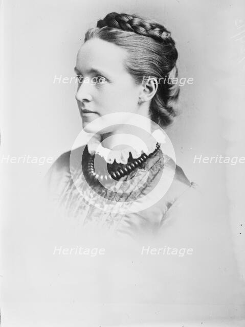 Mrs. Millicent Fawcett, portrait bust, 1913. Creator: Bain News Service.