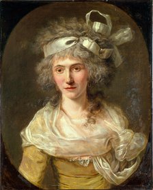 Portrait of a woman, c1785. Creator: Unknown.