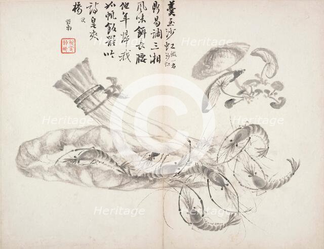 Album of Poetry and Painting, 1824. Creator: Hu Jiusi.