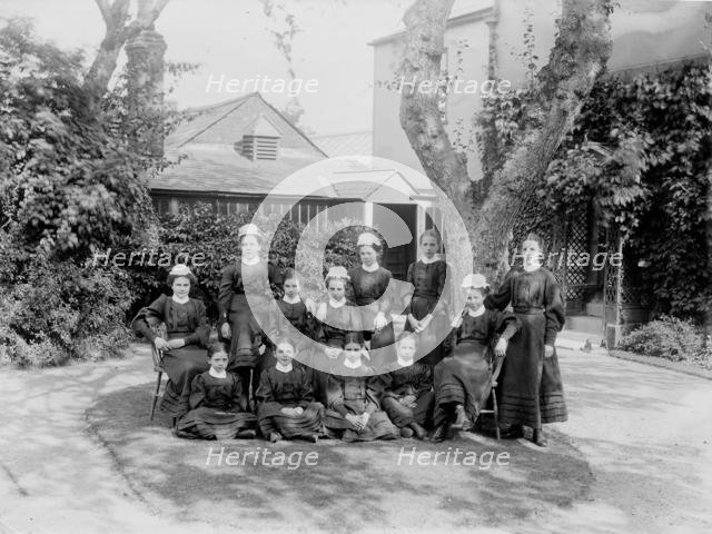 Headington Domestic Training School, Headington, Oxford, Oxfordshire, 1913. Creator: Henry Taunt.