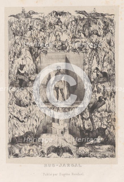 Bug-Jargal, ca. 1832. Creator: Célestin Nanteuil.