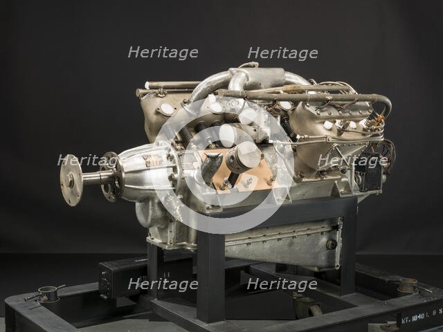 Thomas-Morse Model 8, V-8 Engine, 1917. Creators: Curtiss Aeroplane and Motor Company, Thomas-Morse Aircraft.