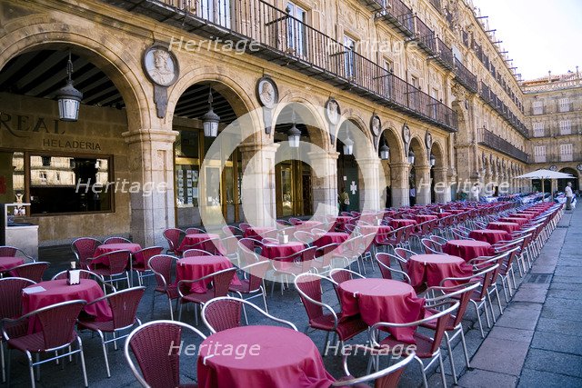 The Plaza Mayor, Salamanca, Spain, 2007. Artist: Samuel Magal