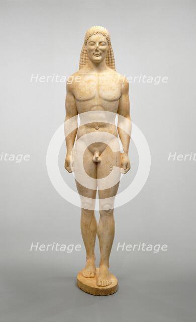 Kouros, about 530 BC or modern forgery. Creator: Unknown.