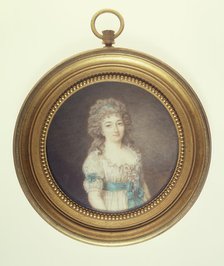 Portrait of a young woman, c1795. Creator: Jeanne Philiberte Ledoux.