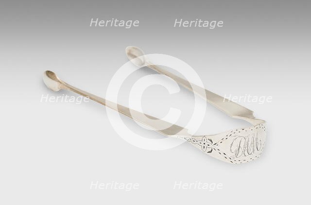 Tongs, 1779/86. Creator: John Murdock.