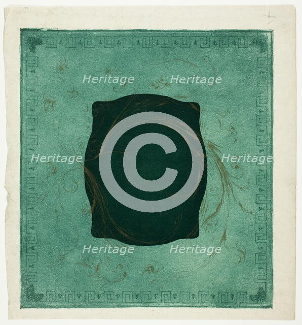 Mount for Last Poppies, 1897-99. Creator: Theodore Roussel.