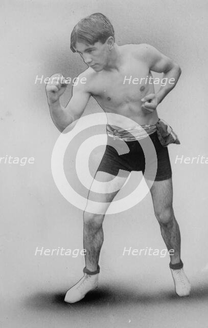 Boxer, Adolph Wolgast, between c1910 and c1915. Creator: Bain News Service.