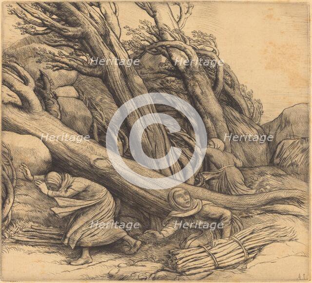 Tornado (Le typhon). Creator: Alphonse Legros.