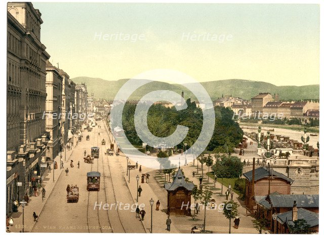 Quay Francis Joseph, Vienna Artist: Anonymous  
