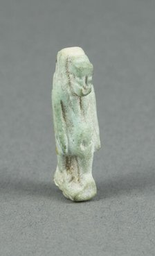 Amulet of the Goddess Taweret, Egypt, Late Period, Dynasty 26-31 (664-332 BCE). Creator: Unknown.