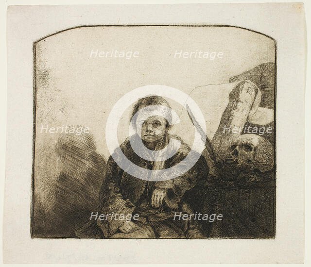 The Little Philosopher, 1778. Creator: Jean Pierre Norblin.