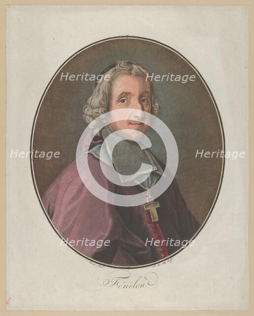 Portrait of Fénelon, 1793. Creator: Pierre Michel Alix.