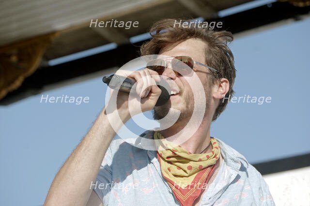 Tommy Hare, The Coalminers, Jazz on the Vine, Sevenoaks, Kent, 13 Sep 2020. Creator: Brian O'Connor.