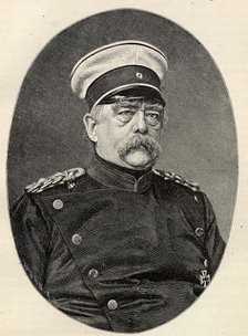 Portrait of Otto von Bismarck (1815-1898). Creator: Anonymous.