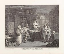 Marriage a la Mode. Plate III: The Inspection, 1745. Creator: Hogarth, William (1697-1764).