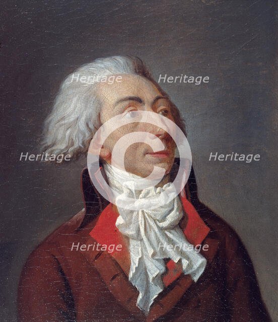 Portrait de Louis-Michel Le Peletier de Saint Fargeau (1760-1793), conventionnel..., c1793. Creator: Jean-Franois Garnerey.