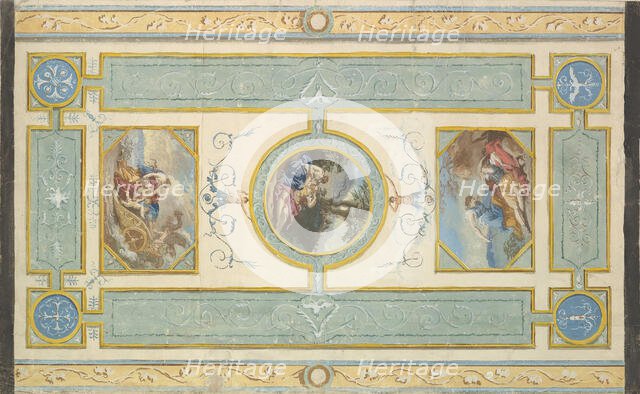 Study for a Ceiling, n.d.. Creator: Jean Jacques Lagrenee.