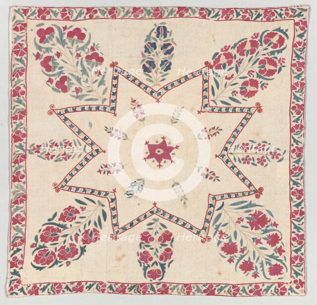 Cover Or Wrapping Cloth (Suzani), 1875-1900. Creator: Unknown.