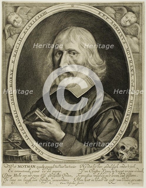 Adrian Motmans, n.d. Creator: Cornelis de Visscher.