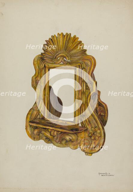 Stand for Missal, c. 1939. Creator: Gerald Transpota.