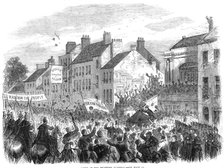 Scene at the Kilkenny Election, 1865. Creator: Unknown.