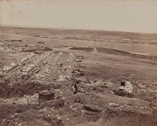 Remains of Stone Buildings, 1855-1856. Creator: James Robertson.