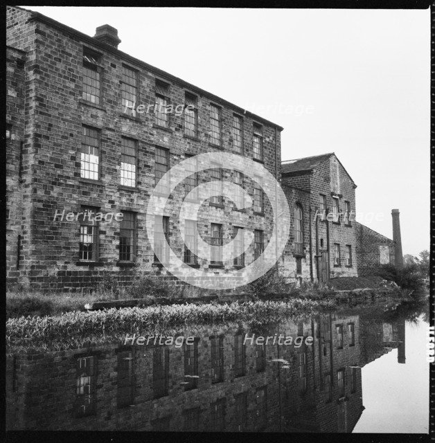 Airedale Mills, Crossflatts, Bingley, Bradford, West Yorkshire, c1966-c1974. Creator: Eileen Deste.