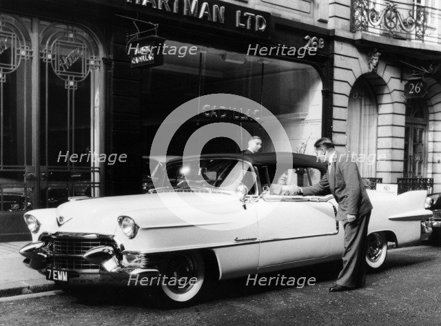 1954 Cadillac Convertible, (c1954?). Artist: Unknown