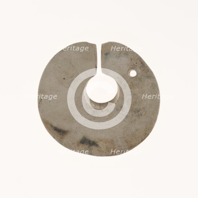 Slit Ring (jue), Neolithic period, 5th/4th millennium B.C. Creator: Unknown.