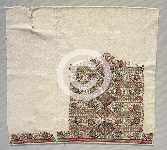 Embroidered Sleeves, 18th-19th century. Creator: Unknown.