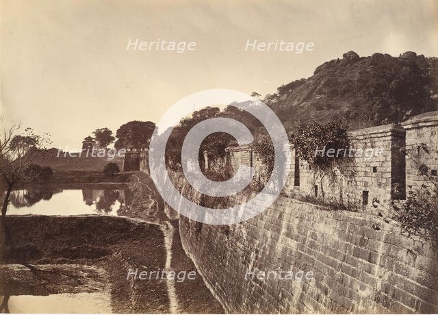A Portion of the Citywall, Foochow, ca. 1869. Creator: Afong Lai.