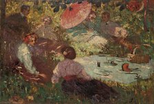 A Picnic, 1909. Creator: Graafland, Robert (1875-1940).