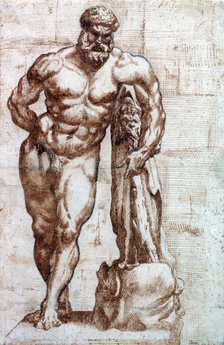 'Hercules', 17th century. Artist: Niccolo de Simone