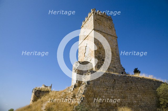 Coruna del Conde Castle, Coruna del Conde, Spain, 2007. Artist: Samuel Magal
