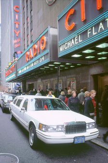 Stretch Limousine in New York. Artist: Unknown.