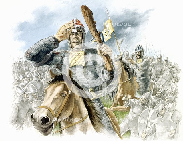 Battle of Hastings, 1066, (c1990-2010). Artist: Peter Dunn.