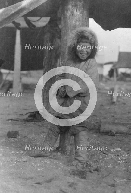 Eskimo child, between c1900 and c1930. Creator: Unknown.