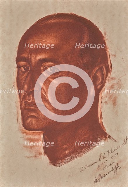 Portrait of Emil Alphons Rheinhardt (1889-1945), 1929.