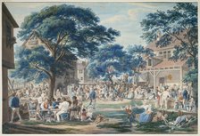 The beginning of the consecration of the church, early-mid 19th century. Creator: Anton Radl.