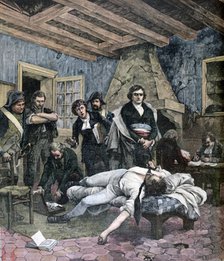 'The Death of Charles Pichegru', 1891. Artist: Henri Meyer