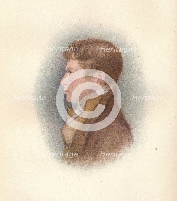 'Joseph Gurney (b1796), at the age of 20', c1816. Artist: Unknown.