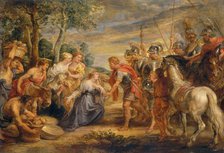 The Meeting of David and Abigail, c. 1630. Creator: Peter Paul Rubens.