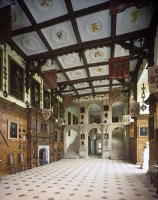 Interior of the Great Hall, Audley End House, Saffron Walden, Essex, c1980-c2017. Artist: Historic England Staff Photographer.