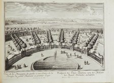 Prospect of the Zoo, 1731. Creator: Kleiner; Salomon (1700-1761).