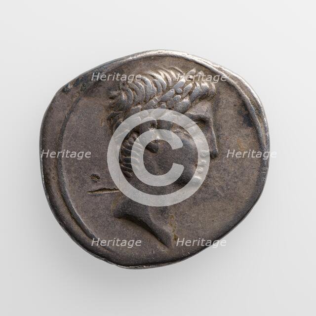 Denarius, about 30 B.C. Creator: Unknown.