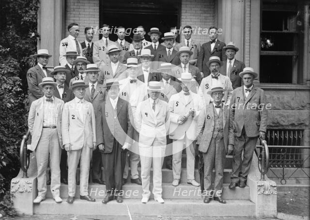 Food Administration, U.S. State Representative, Hoover, Wilbur..., 1917. Creator: Harris & Ewing.