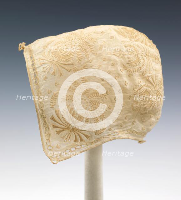 Cap, American, ca. 1813. Creator: Unknown.