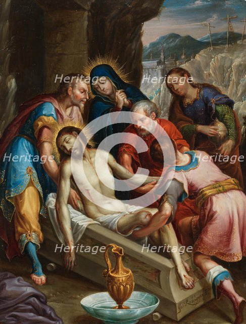 The Entombment of Christ, ca. 1702. Creator: Juan Rodríguez Juárez.
