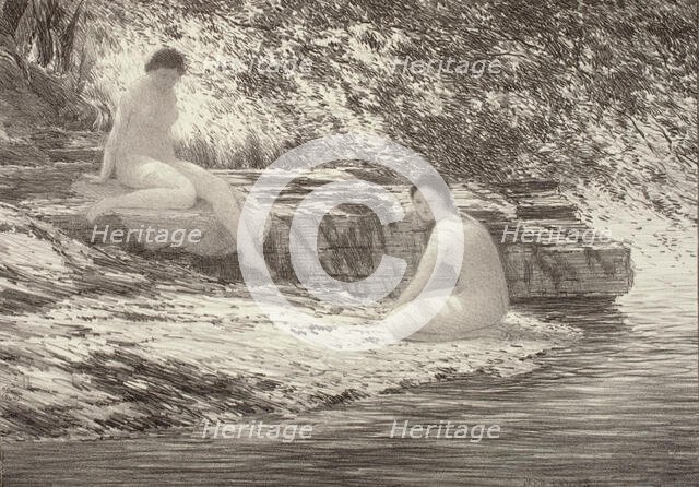 Lake Ladies, 1924. Creator: Bolton Coit Brown.